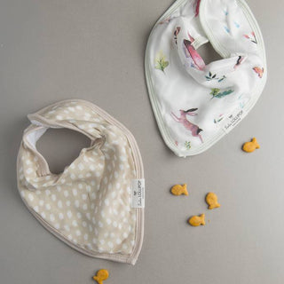 Bandana Bib Set - Woodland Gnome