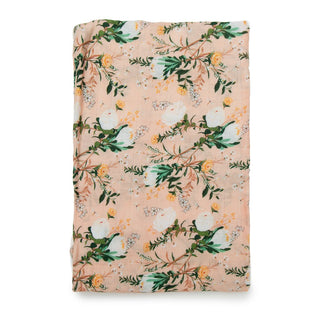 Muslin Swaddle - Blushing Protea