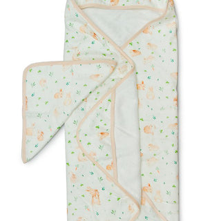 Hooded Towel Set - Bunny Meadow