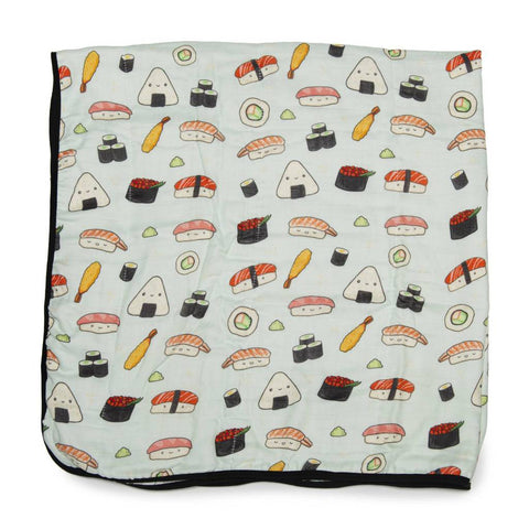 Muslin Quilt Blanket - Sushi