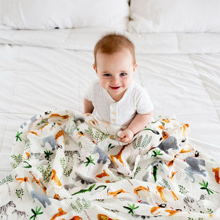 Muslin Swaddle - Safari Jungle