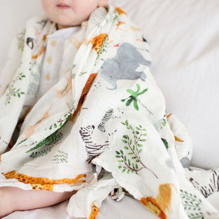 Muslin Swaddle - Safari Jungle