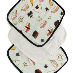 Washcloth 3-pieces Set - Sushi