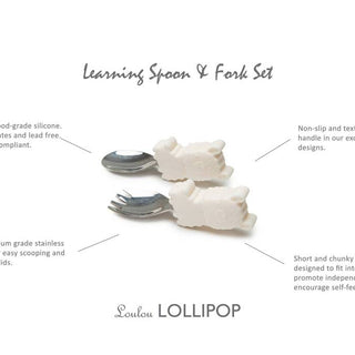 Learning Spoon And Fork Set - Llama