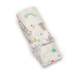 Muslin Swaddle - Llama