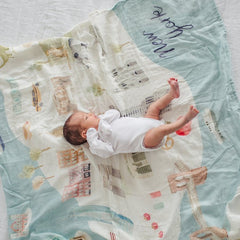 Muslin Swaddle - New York