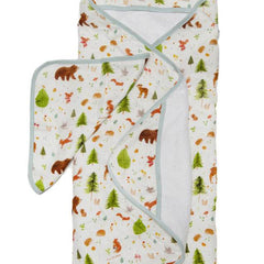 Hooded Towel Set - Forest Friends