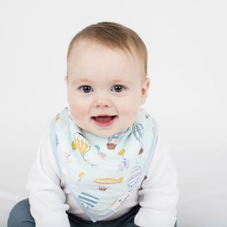 Bandana Bib Set - Up Up Away