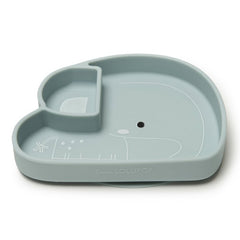 Silicone Suction Snack Plate - Elephant