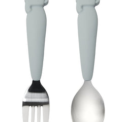 Kid's Spoon/Fork Set - Elephant