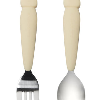 Kid's Spoon/Fork Set - Giraffe