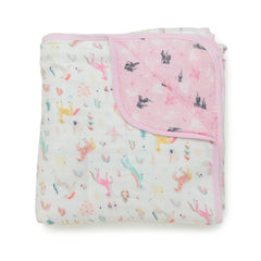 Muslin Quilt Blanket - Unicorn Dream