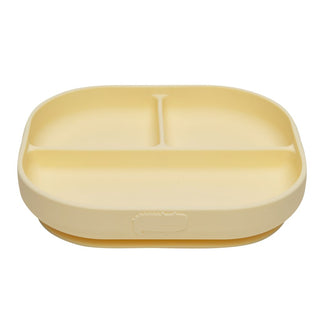 Divided Plate With Lid - Sunny Yellow