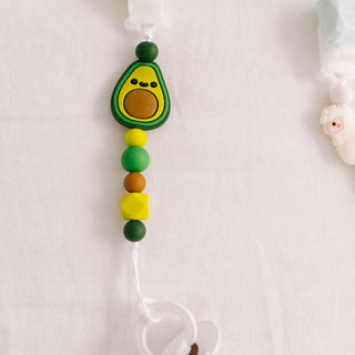 Darling Pacifier Clip - Avocado